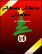 Adeste Fideles Fanfare Concert Band sheet music cover